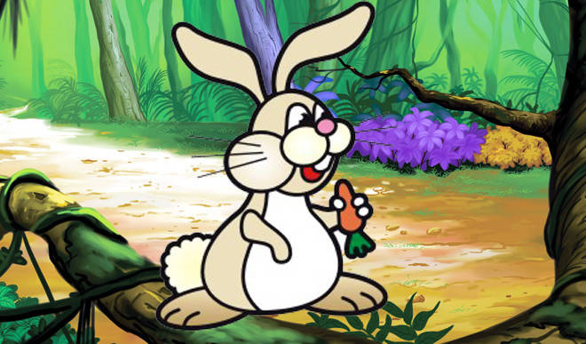 चंपू खरगोश और उसकी जादुई छड़ी (बाल कथा) - champaw rabbit and his magical  stick child story