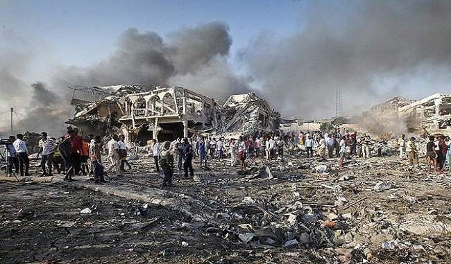 Truck bombs in Somalia capital kill at least Hundred and Eighty Nine