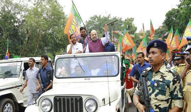 Amit Shah asks if Kerala CM will take moral responsibility for killings of BJP and RSS workers Amit Shah asks if Kerala CM will take moral responsibility for killings of BJP and RSS workers
