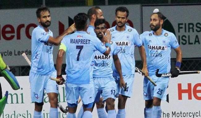 Asia cup hockey india draw 1-1 with south korea