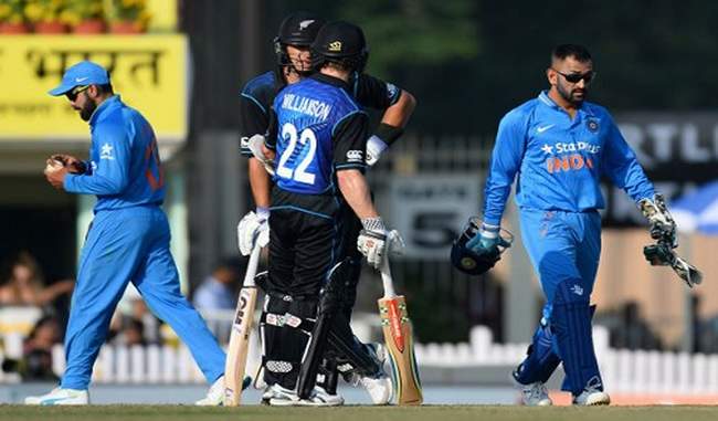 New Zealand in India History of Bilateral ODI Series
