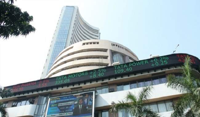 Sensex closes 100 points up