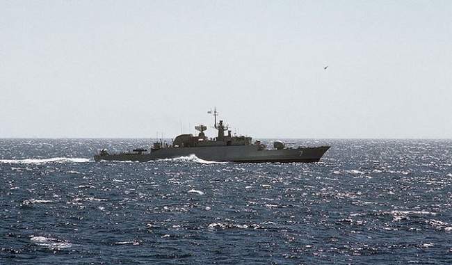 After bandit attack Iranian navy was assisted by the U.S. Navy