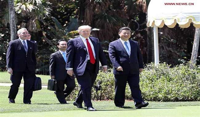 Trump congratulates Xi on being re-elected general secretary of CPC Central Committee
