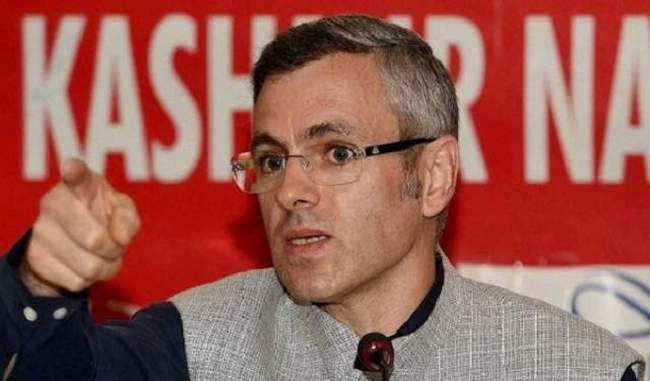Omar Abdullah says Stop giving conflicting statements about Kashmir