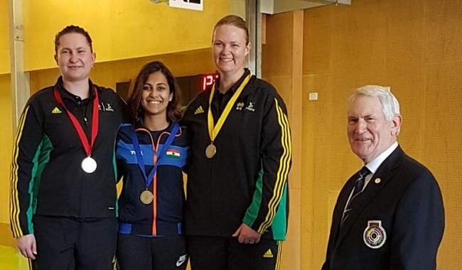 Siddhu gold in Commonwealth shooting, Bronze medal to Deepak