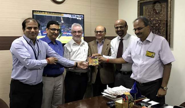 Chief Editor of Prabhasakshi.com, Mr. Gautam Morarka released the portal's promo