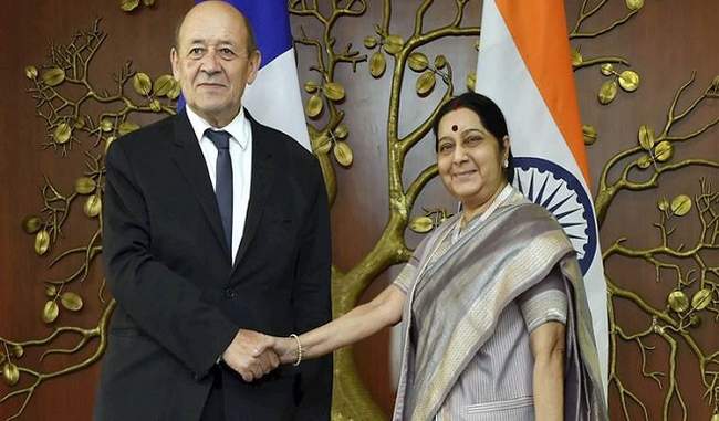 Sushma says Immense opportunities to boost Indo-France trade