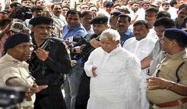 Lalu’s NSG security cover withdrawn by Centre