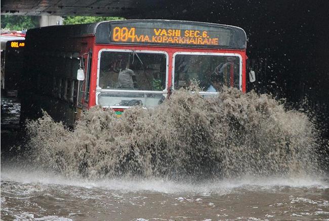 Heavy rains in Mumbai