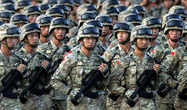 China to downsize army to under million in biggest troop cut