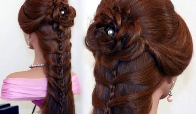 Some attractive hairstyles for young and newlyweds