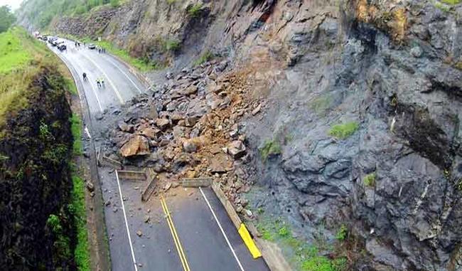 Signs of landslide can be obtained from technology