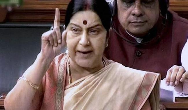 Sushma Swaraj says India is fully alert about its security