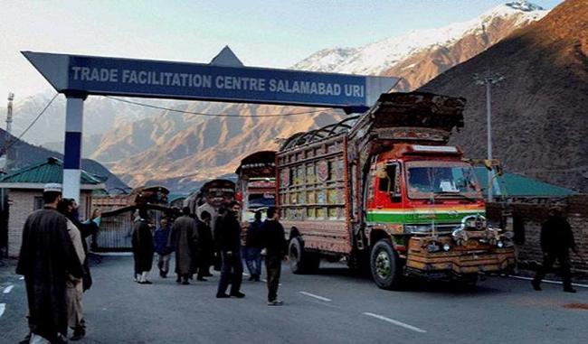 PaK authorities suspend cross-LoC trade along Srinagar-Muzaffarabad route