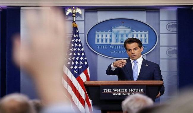 White House on-camera press briefings to return, Anthony Scaramucci tweets