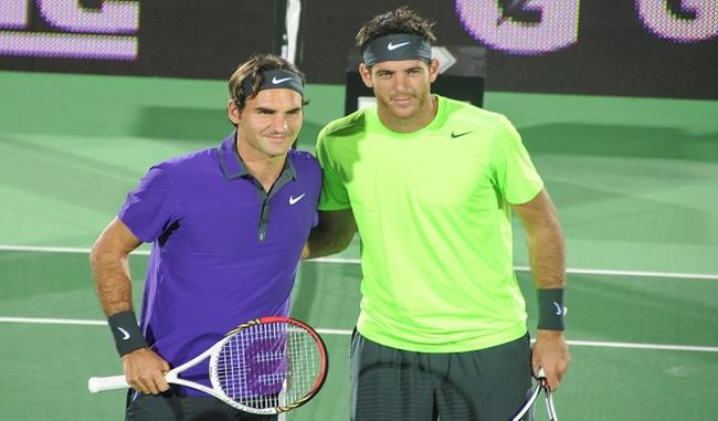 Federer faces quarter-finals with Del Potro