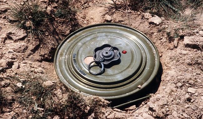 DRDO tested the trolley system to detect landmines