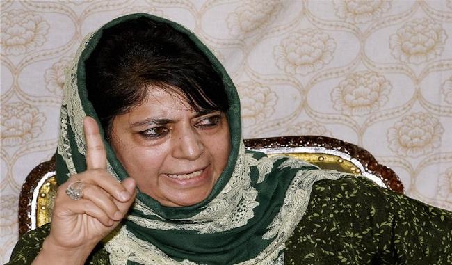 Mehbooba asked police to adopt humanitarian approach