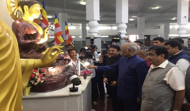 President Ran Nath Kovind paid tribute to Dr. Ambedkar in Nagpur