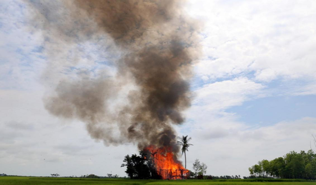 Blast outside mosque Myanmar army attributed to Rohingyas