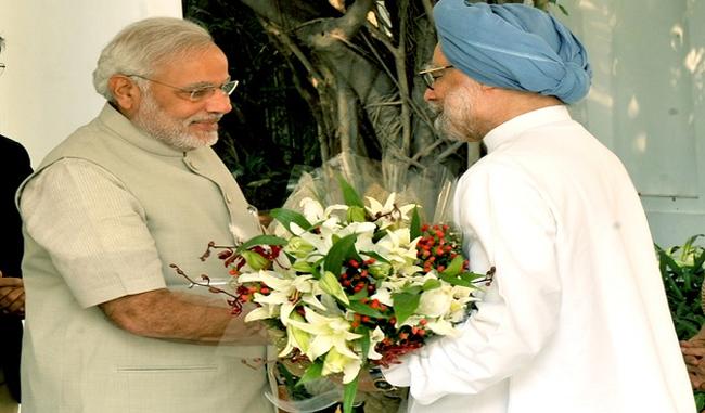 Narendra Modi wishes Manmohan Singh on birthday