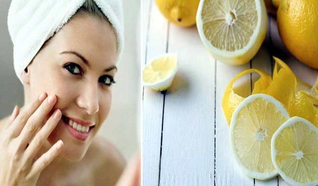 Make a face pack with lemon, the skin will bloom