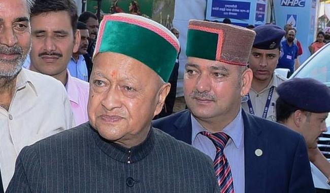 CM Virbhadra Singh lays foundation stones of 31 projects in Himachal