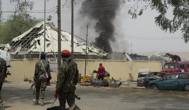 Five killed in suicide attack on mosque in Nigeria