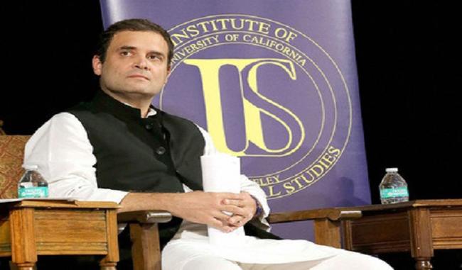 Rahul Gandhi says Intolerance and unemployment are key issues for India