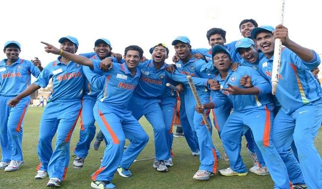 u19 indian team won the match against south africa