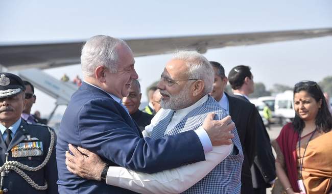 Modi welcomes Netanyahu''s welcome, visit is historic