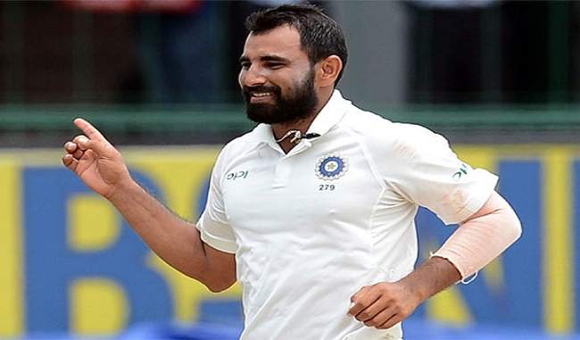 Mohammad Shami completes the century in Test cricket