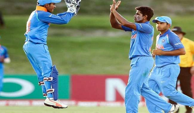 u19 world cup team india won the match against Papua New Guinea