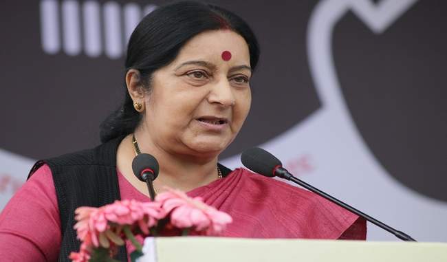 terrorism more dangerous when actively backed by states says sushma swaraj