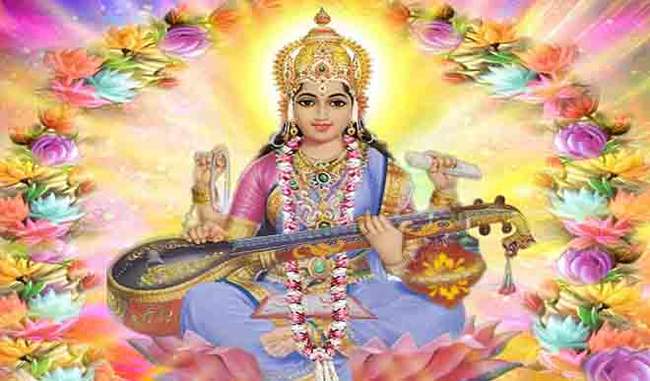 Basant Panchmi is the day of worship of goddess Saraswati