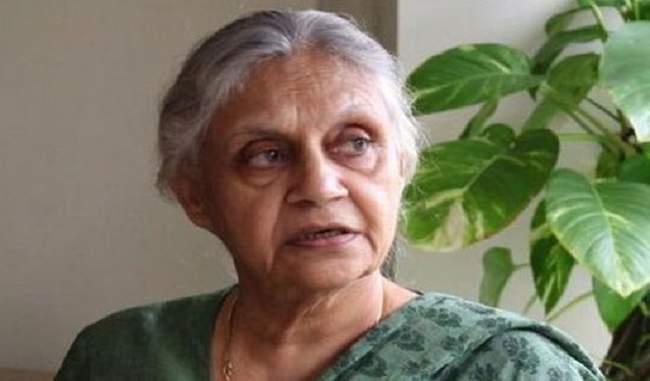Sheela Dixit wanted to leave the chair in 2012
