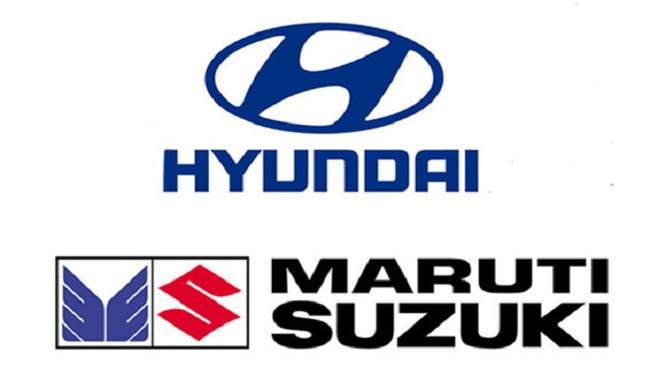 Maruti and Hyundai in the vehicle market in December
