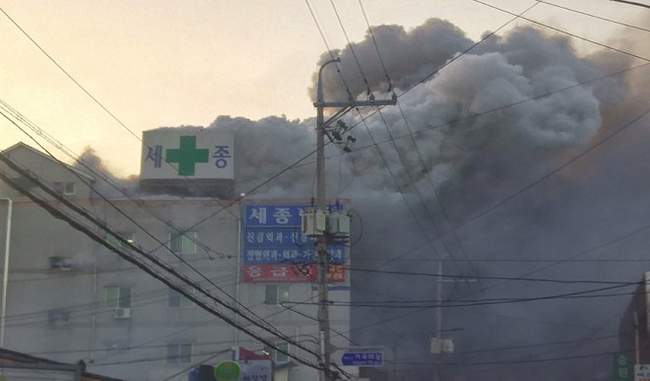 Fire Kills at Least 41 People at South Korea Hospital