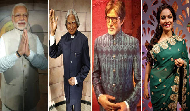 The museum of wax like Madame Tussaud is now in Delhi