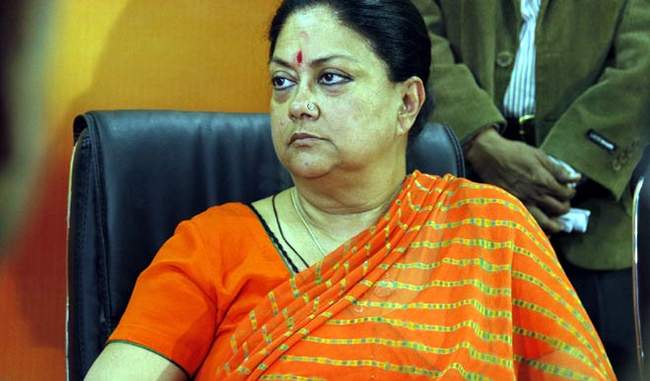vasundhara-raje-said-being-a-drought-state-example-of-water-conservation
