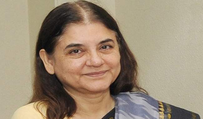 maneka-thanked-the-prime-minister-home-minister-for-the-formation-of-gom