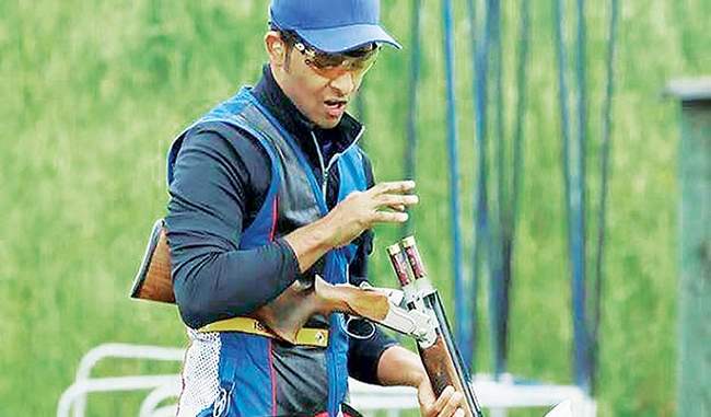 angad-vir-singh-bajwa-grabs-first-skeet-gold-for-india-with-a-world-record