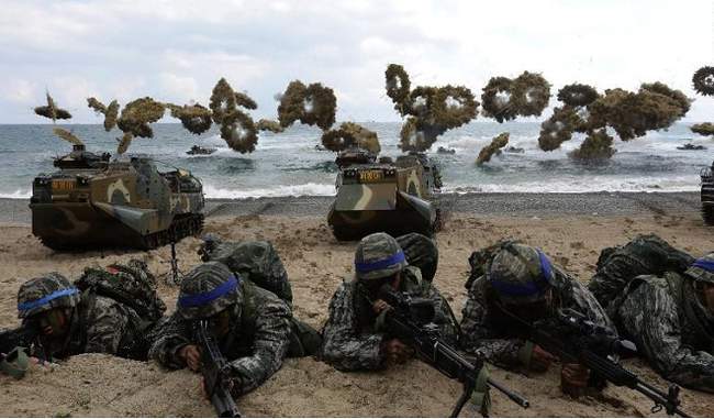 अमेरिका और दक्षिण कोरिया अपने सैन्य अभ्यास में की कटौती