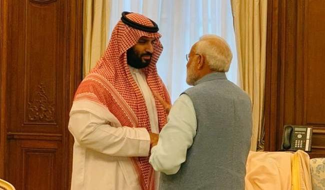 जी-20: PM मोदी ने की सऊदी अरब के क्राउन प्रिंस मोहम्मद बिन सलमान से मुलाकात