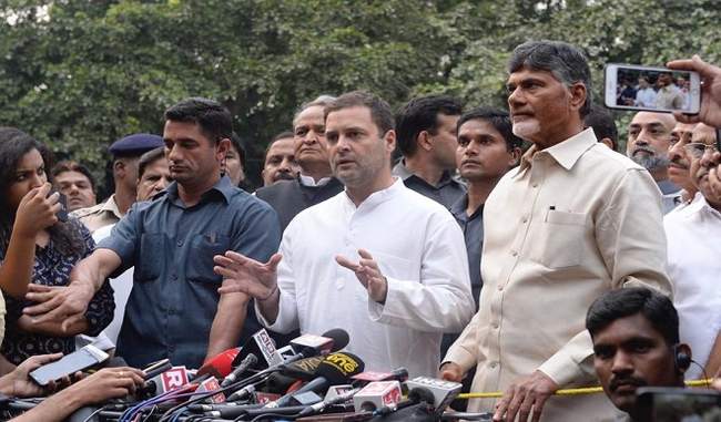 will-work-together-to-defeat-bjp-says-rahul-after-meeting-tdp-chief-naidu