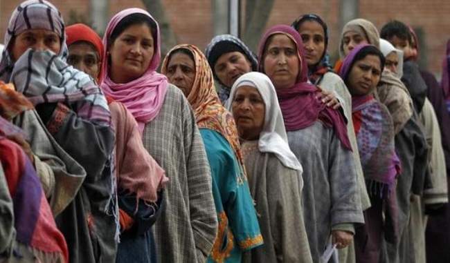voting-for-eighth-phase-of-panchayat-elections-in-jammu-and-kashmir