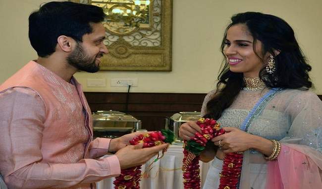 saina-nehwal-and-kashyap-tied-for-marriage-in-private-ceremony