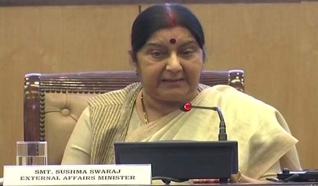 sushma-again-warned-pak-said-talks-are-not-possible-in-terror-atmosphere