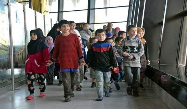 thirty-russian-children-whose-mothers-are-in-prison-in-iraq-for-belonging-to-the-islamic-state-arrived